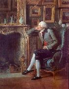 Henri Pierre Danloux, Baron de Besenval in his Salon de Compagnie